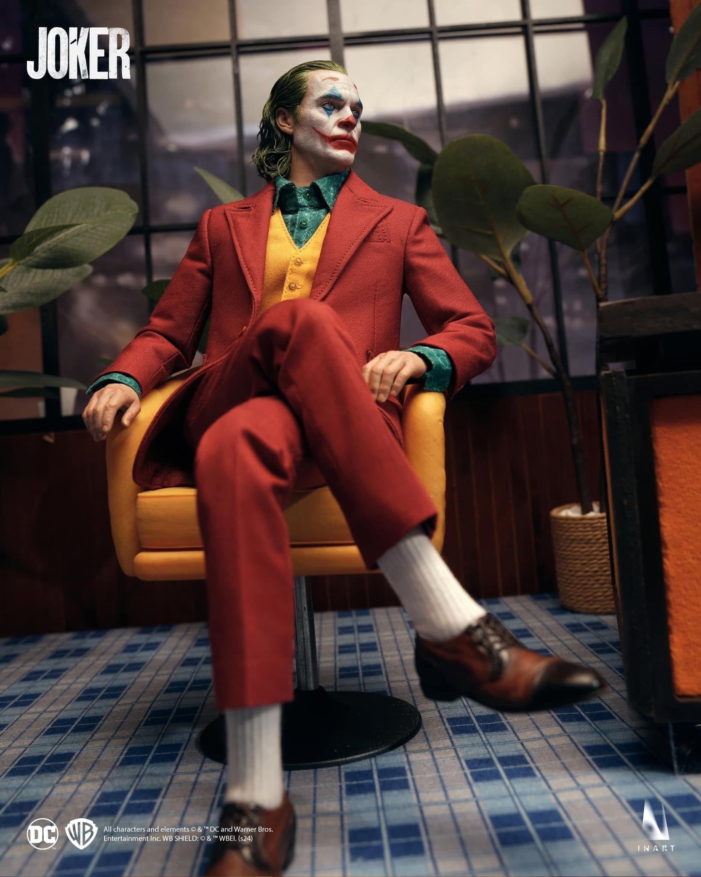 Preventa Set de Figuras Joker 2019 (Premium Edition) (Cabello esculpido) (4 figuras) marca Inart escala 1/6