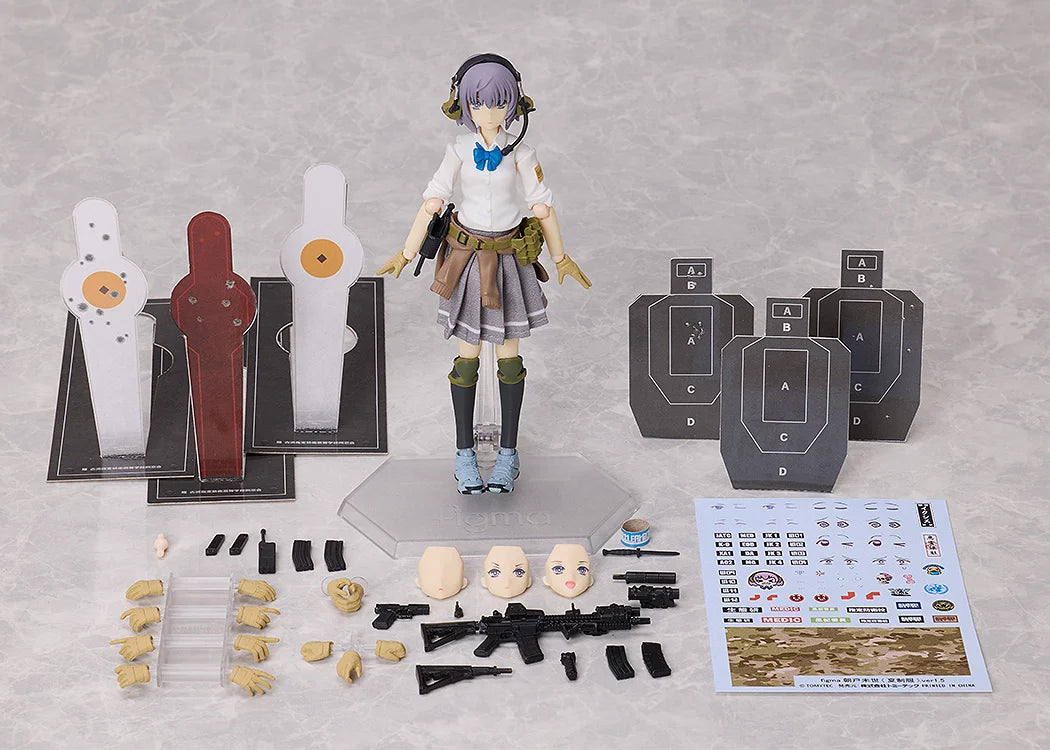 Preventa Figura Miyo Asato (Summer Uniform version 1.5) - Little Armory - Figma SP-117b marca Max Factory escala 1/12