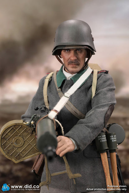 Preventa Figura Arthur - WWI German MG08 Machine Gunner marca DID D11015 escala 1/6