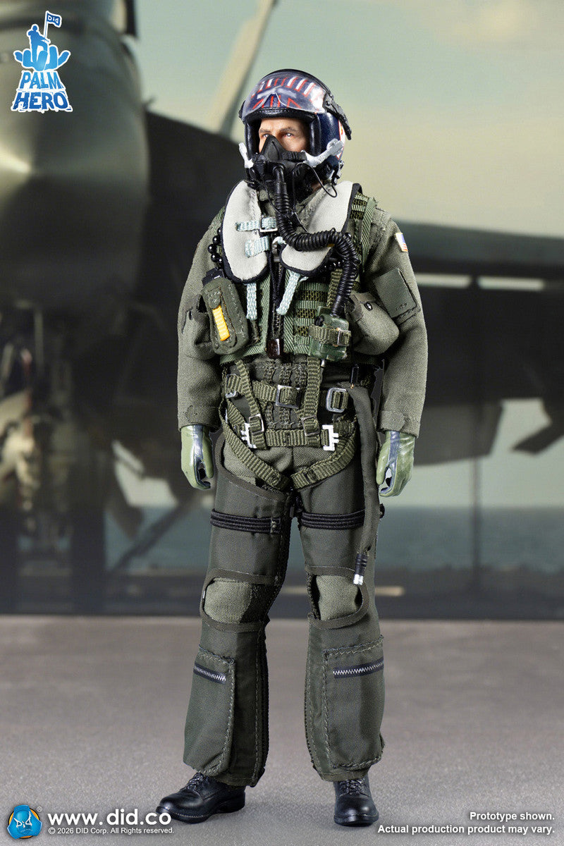Pedido Figura Captain Mitchell - US Navy 18E Pilot marca DID XM80031 escala 1/12