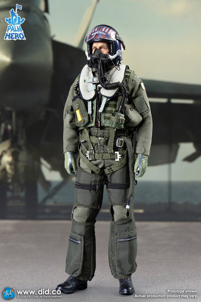 Pedido Figura Captain Mitchell - US Navy 18E Pilot marca DID XM80031 escala 1/12