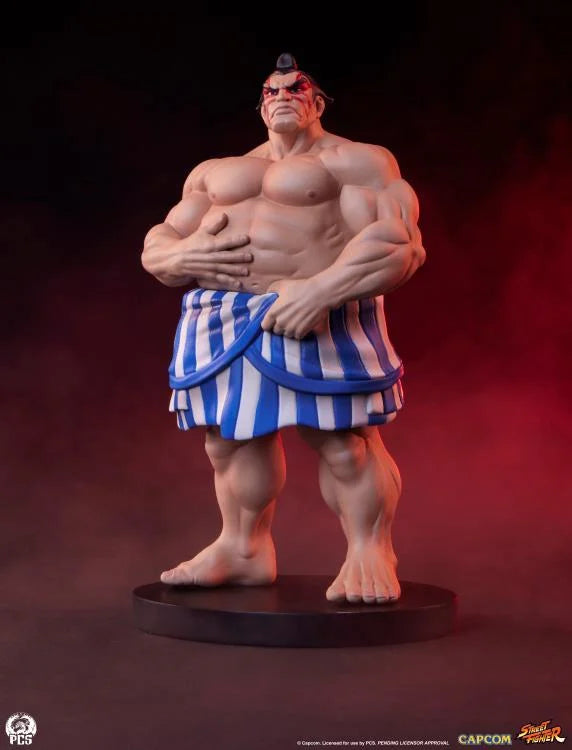Preventa Set Estatuas Karin y E. Honda - Street Jam - Street Fighter marca PCS Collectibles escala 1/10