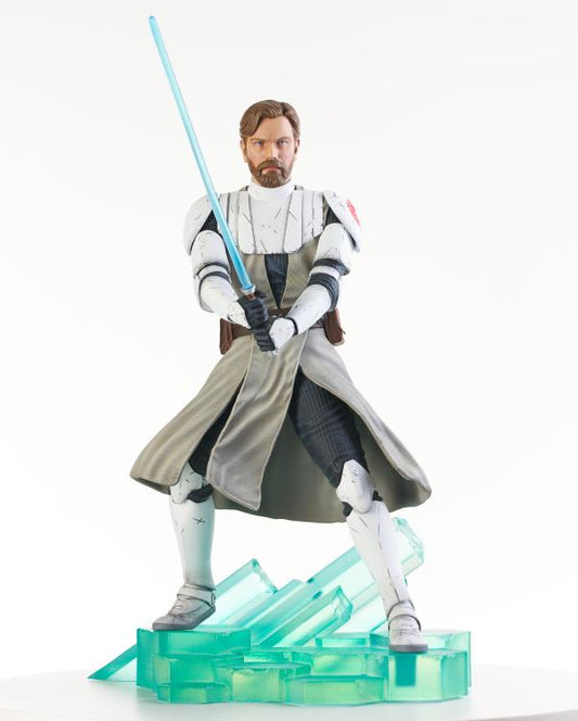 Pedido Estatua Obi-Wan Kenobi (Resina) - Star Wars: The Clone Wars - Premier Collection marca Diamond Select Toys escala 1/7