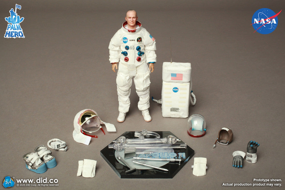 Preventa Figura Buzz Aldrin - Lunar module pilot of Apollo 11 - ASTRONAUTS marca DID XS80034 escala 1/12