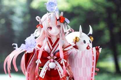 Preventa Estatua Nakiri Ayame (Shrine Maiden Fortune Outfit version) - Hololive Production marca Kotobukiya escala 1/7