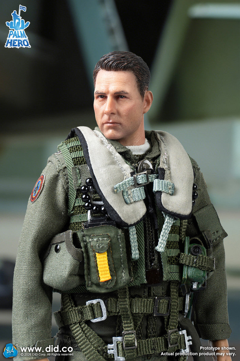 Pedido Figura Captain Mitchell - US Navy 18E Pilot marca DID XM80031 escala 1/12
