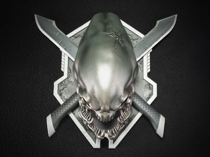 Pedido Escultura de Icono Legendario de Halo - Edición Grunt para montaje en pared marca Dark Horse (28 cm)