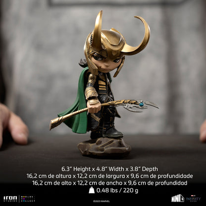 Preventa MiniCo Loki - Avengers: Infinity Saga - Limited Edition marca Iron Studios escala de arte 1/10