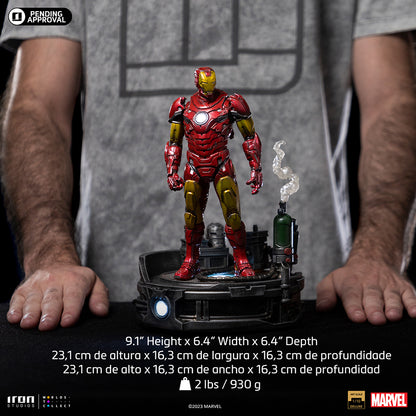 Preventa Estatua Iron Man (Deluxe) - Iron Man Unleashed - Limited Edition marca Iron Studios escala de arte 1/10