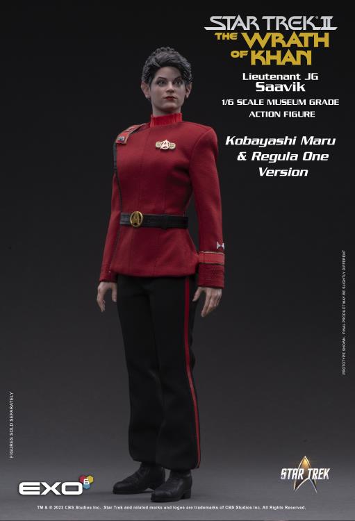 Preventa Figura Lieutenant Saavik (Regula One version) - Star Trek: The Wrath of Khan marca EXO-6 EXO-01-047E escala 1/6