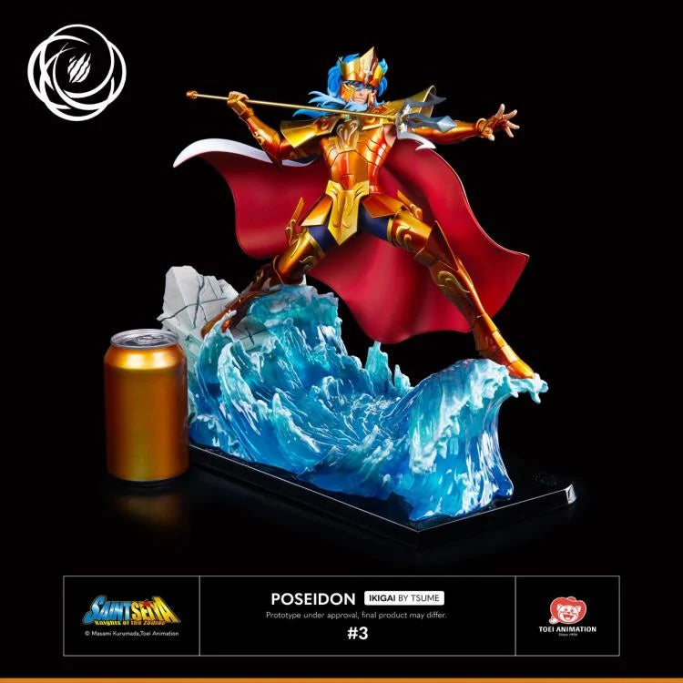 Pedido Estatua Poseidón (Limited Edition) - Saint Seiya Ikigai marca TSUME a escala 1/6 (36 cm)