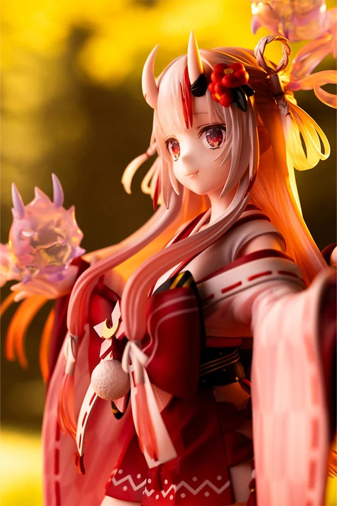 Preventa Estatua Nakiri Ayame (Shrine Maiden Fortune Outfit version) - Hololive Production marca Kotobukiya escala 1/7