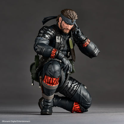 Preventa Figura Naked Snake (Sneaking Suit Ver.) - Metal Gear Solid Delta: Snake Eater - Amazing Yamaguchi Revoltech marca Kaiyodo NR119 escala 1/12