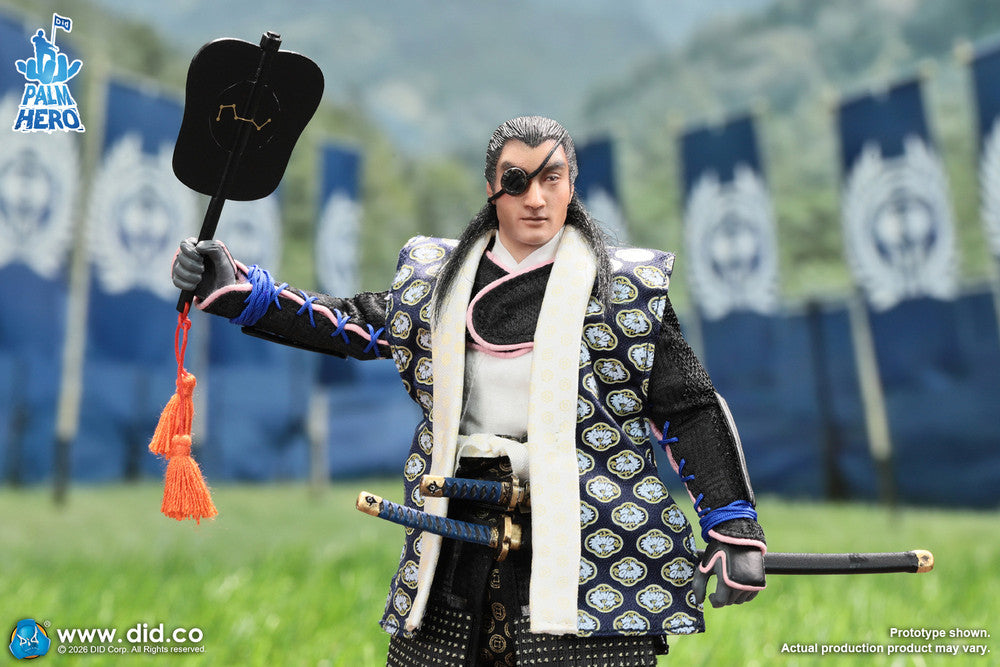Pedido Figura Date Masamune - Palm Hero Japan Samurai Series 4 marca DID XJ80030 escala 1/12