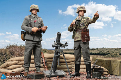 Preventa Figura Bruno - WWII German GD Infantry Mortarman marca DID D80195 escala 1/6