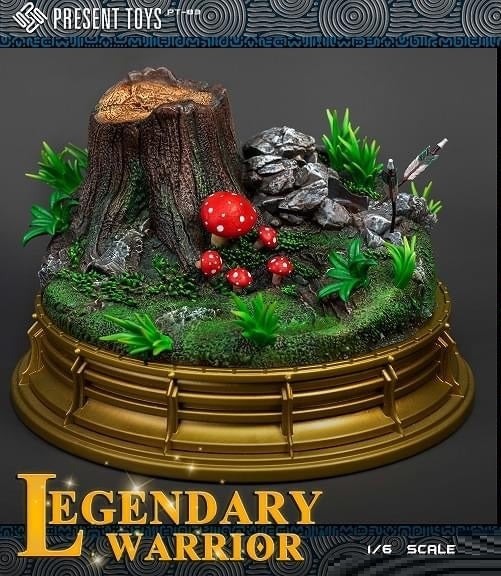 Pedido Base Diorama para Legendary Warrior marca Present Toys SP83 escala 1/6