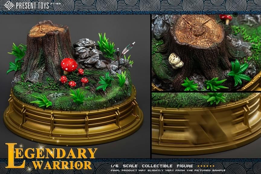 Preventa Base Diorama de Legendary Warrior marca Present Toys SP83 escala 1/6
