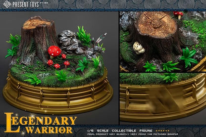 Preventa Base Diorama de Legendary Warrior marca Present Toys SP83 escala 1/6