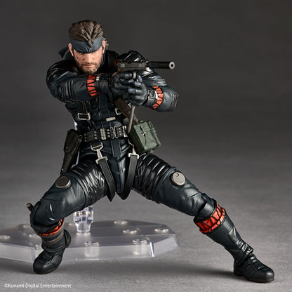 Preventa Figura Naked Snake (Sneaking Suit Ver.) - Metal Gear Solid Delta: Snake Eater - Amazing Yamaguchi Revoltech marca Kaiyodo NR119 escala 1/12