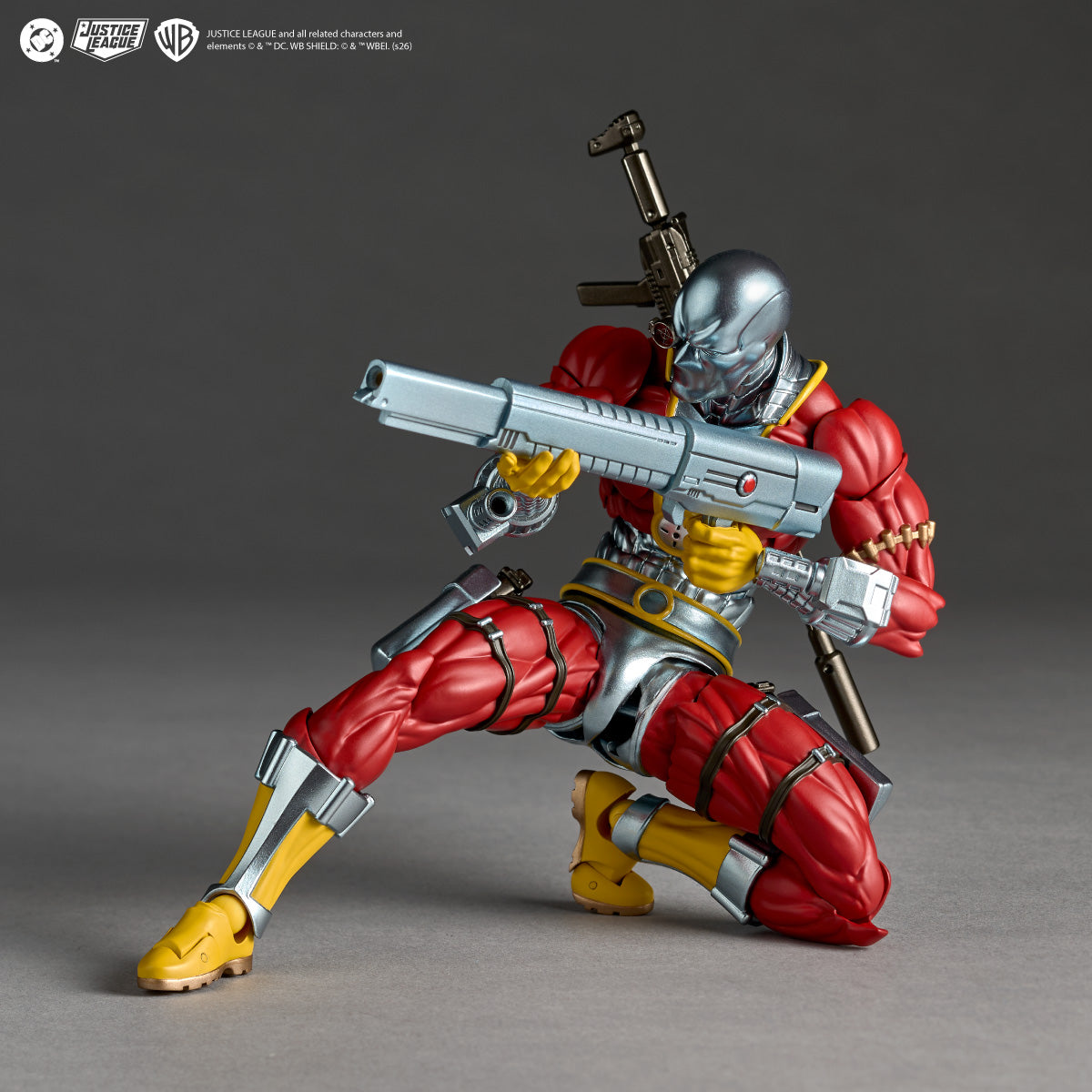 Preventa Figura Deadshot - Justice League - Amazing Yamaguchi Revoltech marca Kaiyodo NR126 escala 1/12