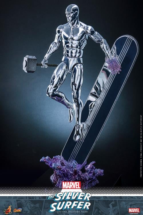 Preventa Figura Silver Surfer - Marvel Comics marca Hot Toys CMS033 escala 1/6