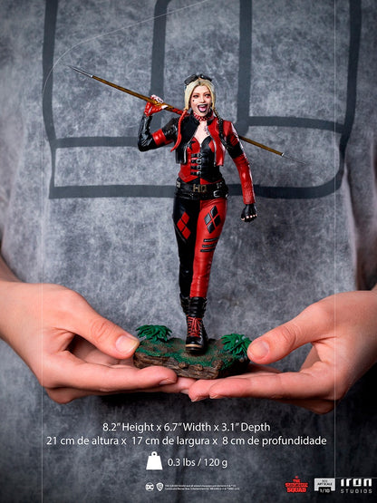 Pedido Estatua Harley Quinn - The Suicide Squad - Battle Diorama Series (BDS) - marca Iron Studios escala de arte 1/10