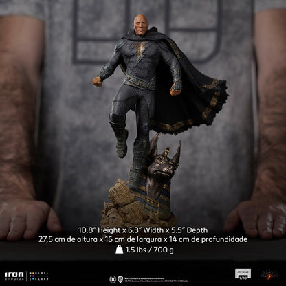 Pedido Estatua Black Adam - DC Comics - Limited Edition marca Iron Studios escala de arte 1/10