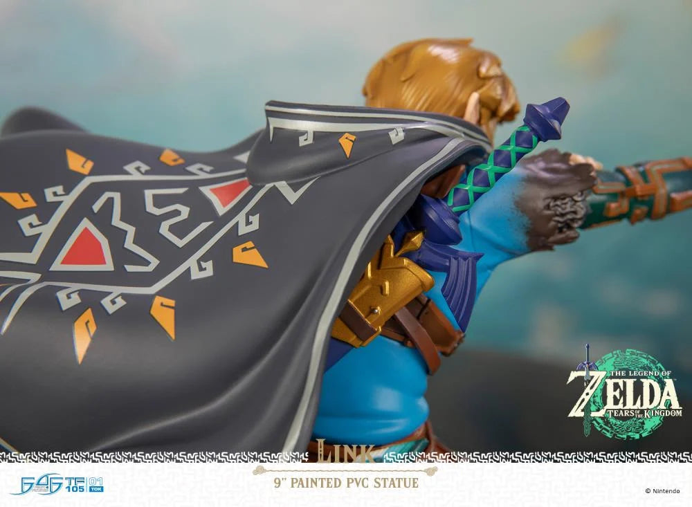 Pedido Estatua LINK - The Legend of Zelda: Tears of the Kingdom marca First 4 Figures (23 cm)