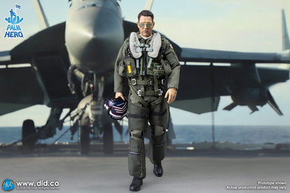 Pedido Figura Captain Mitchell - US Navy 18E Pilot marca DID XM80031 escala 1/12