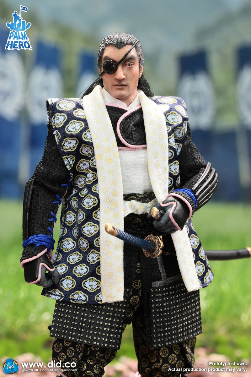 Pedido Figura Date Masamune - Palm Hero Japan Samurai Series 4 marca DID XJ80030 escala 1/12