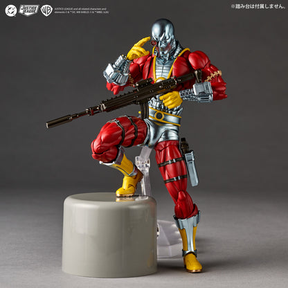 Preventa Figura Deadshot - Justice League - Amazing Yamaguchi Revoltech marca Kaiyodo NR126 escala 1/12