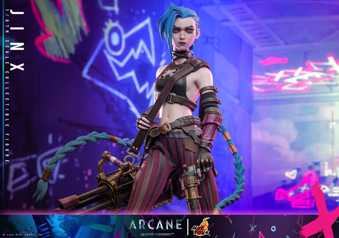 Preventa Figura Jinx - Arcane marca Hot Toys TMS137 escala 1/6