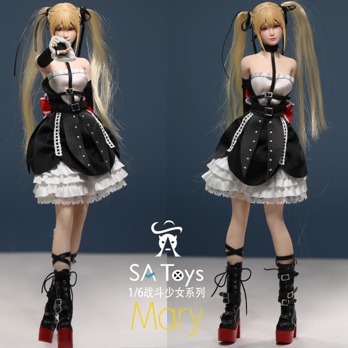 Preventa Figura Combat Girl Mary marca SA Toys M001 escala 1/6