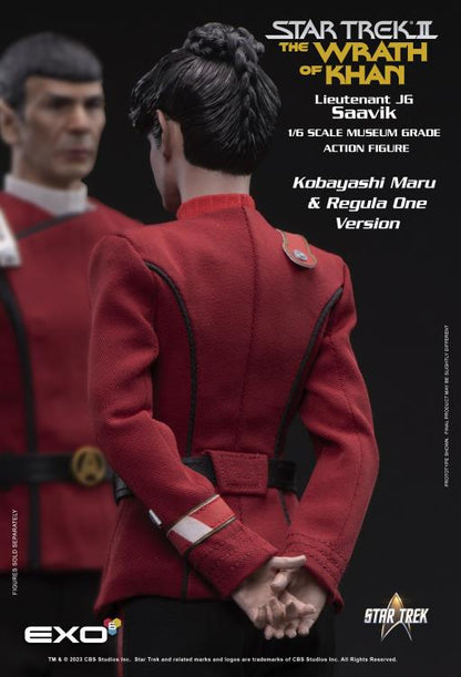 Preventa Figura Lieutenant Saavik (Kobayashi Maru version) - Star Trek: The Wrath of Khan marca EXO-6 EXO-01-047 escala 1/6