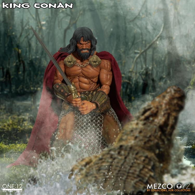 Preventa Figura King Conan - One:12 Collective marca Mezco Toyz 76803 escala pequeña 1/12