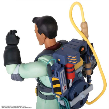 Preventa Figura Winston Zeddemore - The Real Ghostbusters marca Mondo escala pequeña 1/12