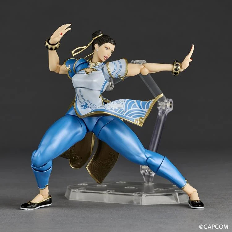 Pedido Figura Chun-Li - Street Fighter 6 - Amazing Yamaguchi Revoltech marca Kaiyodo NR063 escala 1/12