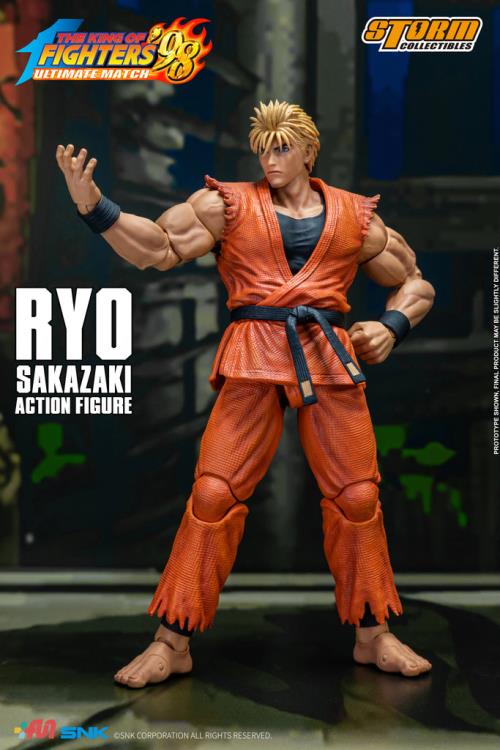Preventa Figura Ryo Sakazaki - The King of Fighters '98: Ultimate Match marca Storm Collectibles SKKF09 escala pequeña 1/12