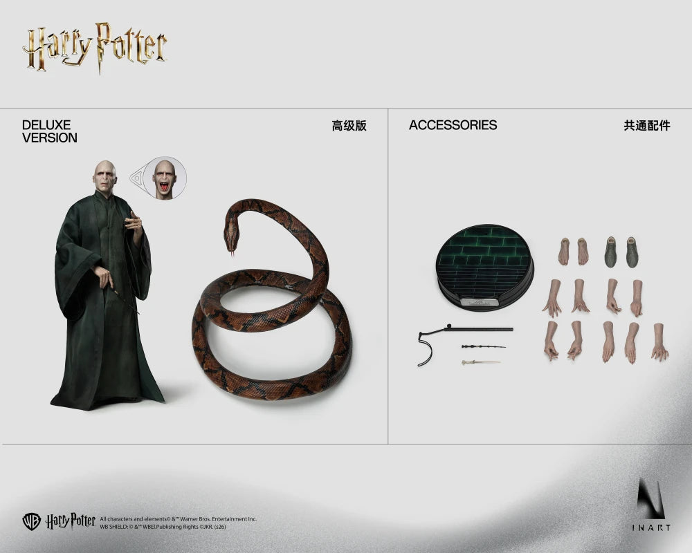 Preventa Figura Voldemort (Premium Edition) - Harry Potter and the Deathly Hallows marca INART A047P1 Queen Studio escala 1/6