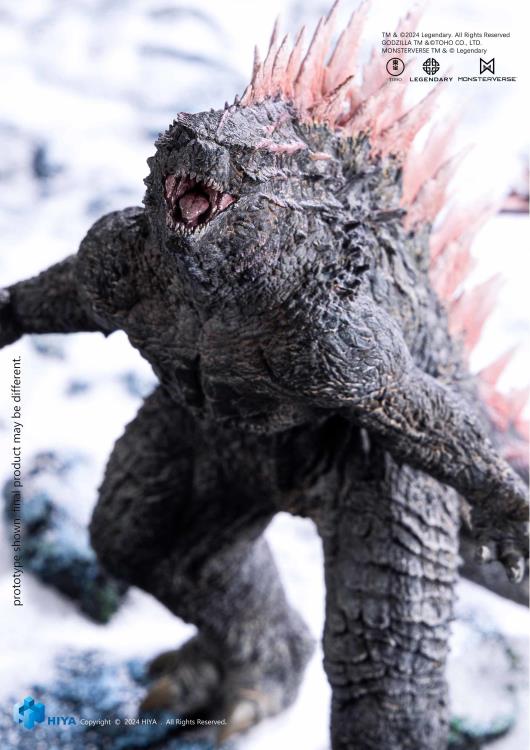 Preventa Estatua Godzilla Evolved (Exclusiva PX Previews) - Godzilla x Kong: The New Empire - Exquisite Stylist Series marca HIYA EBG0 (18 cm)