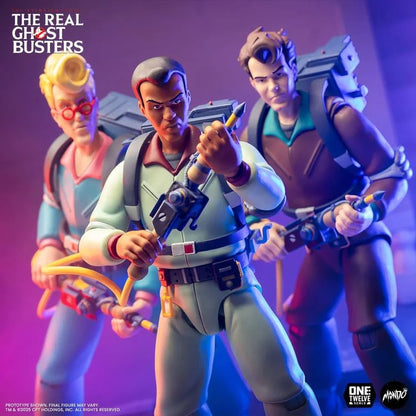 Preventa Figura Winston Zeddemore - The Real Ghostbusters marca Mondo escala pequeña 1/12