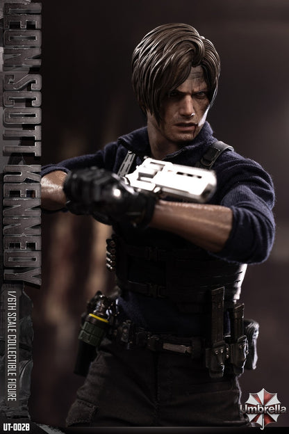 Preventa Figura Agent Leon (Sculpted Hair Version) marca Umbrella UT-002B escala 1/6
