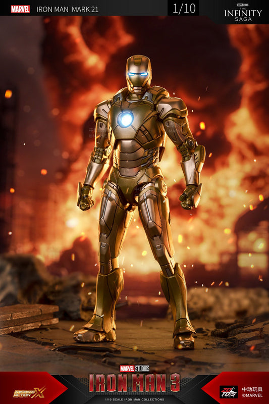 Pedido Figura Iron Man 3 Mark 21 marca ZD Toys escala 1/10 (18 cm)