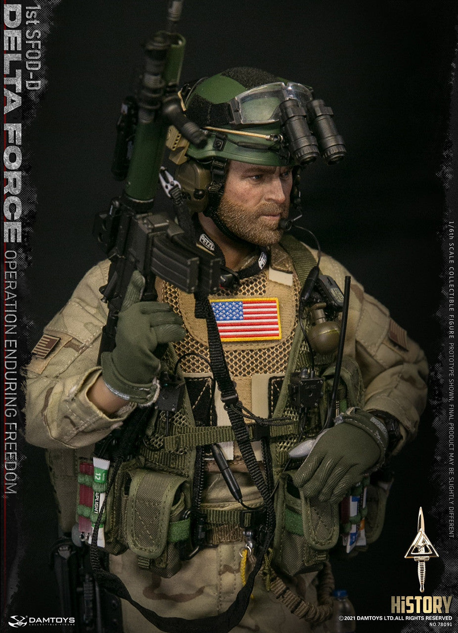 Pedido Figura 1st SFOD-D DELTA FORCE - Operation Enduring Freedom marca  Damtoys 78091 escala 1/6