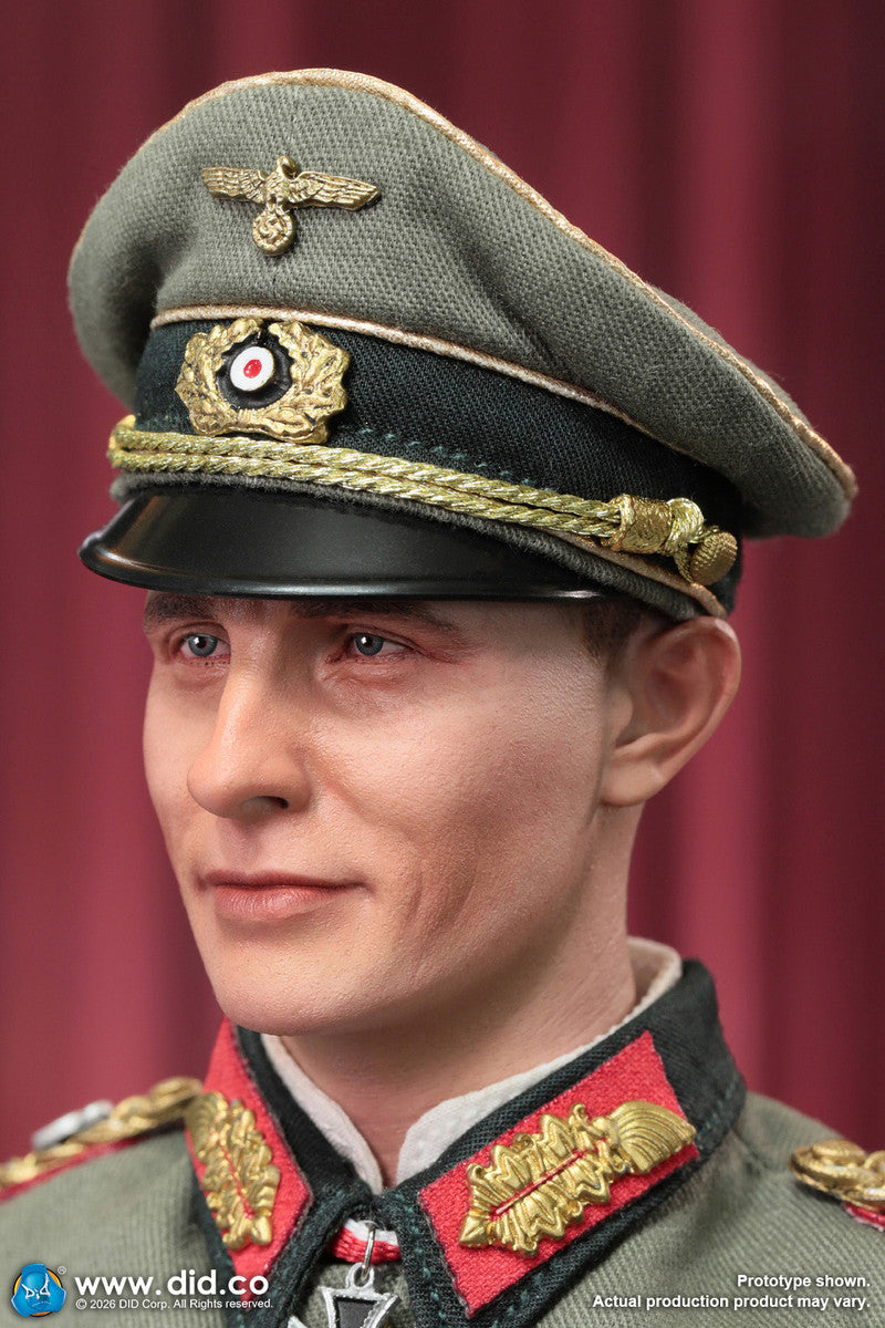 Preventa Figura Officer Otto Remer - WWII German Wehrmacht marca DID D80194 escala 1/6