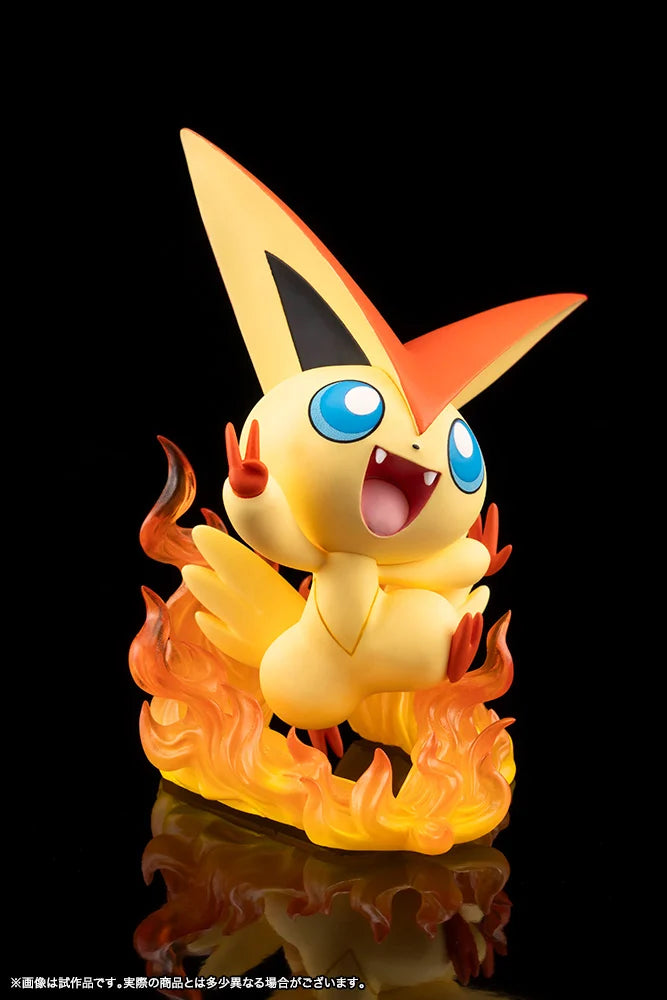 Preventa Estatua Hilbert con Victini - Pokemon - ArtFX J marca Kotobukiya escala 1/8