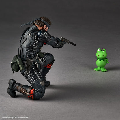 Preventa Figura Naked Snake (Sneaking Suit Ver.) - Metal Gear Solid Delta: Snake Eater - Amazing Yamaguchi Revoltech marca Kaiyodo NR119 escala 1/12