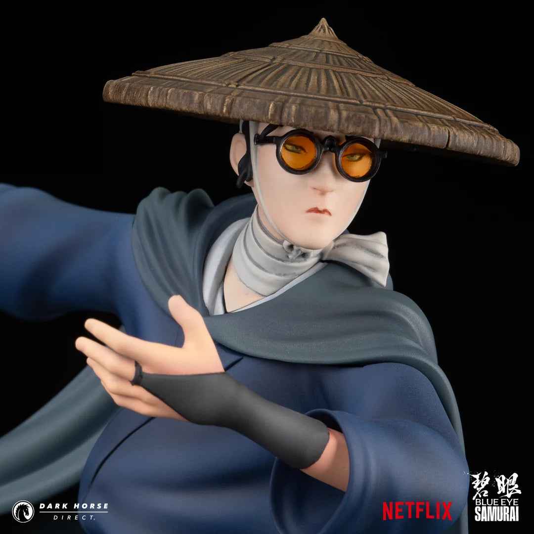 Preventa Estatua Mizu - Blue Eye Samurai marca Dark Horse (20.3 cm)