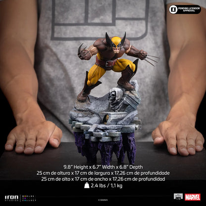 Preventa Estatua Wolverine - The Infinity Gauntlet - Battle Diorama Series marca Iron Studios escala de arte 1/10