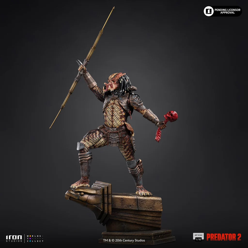 Preventa Estatua City Hunter Predator - Predator 2 marca Iron Studios escala de arte 1/10